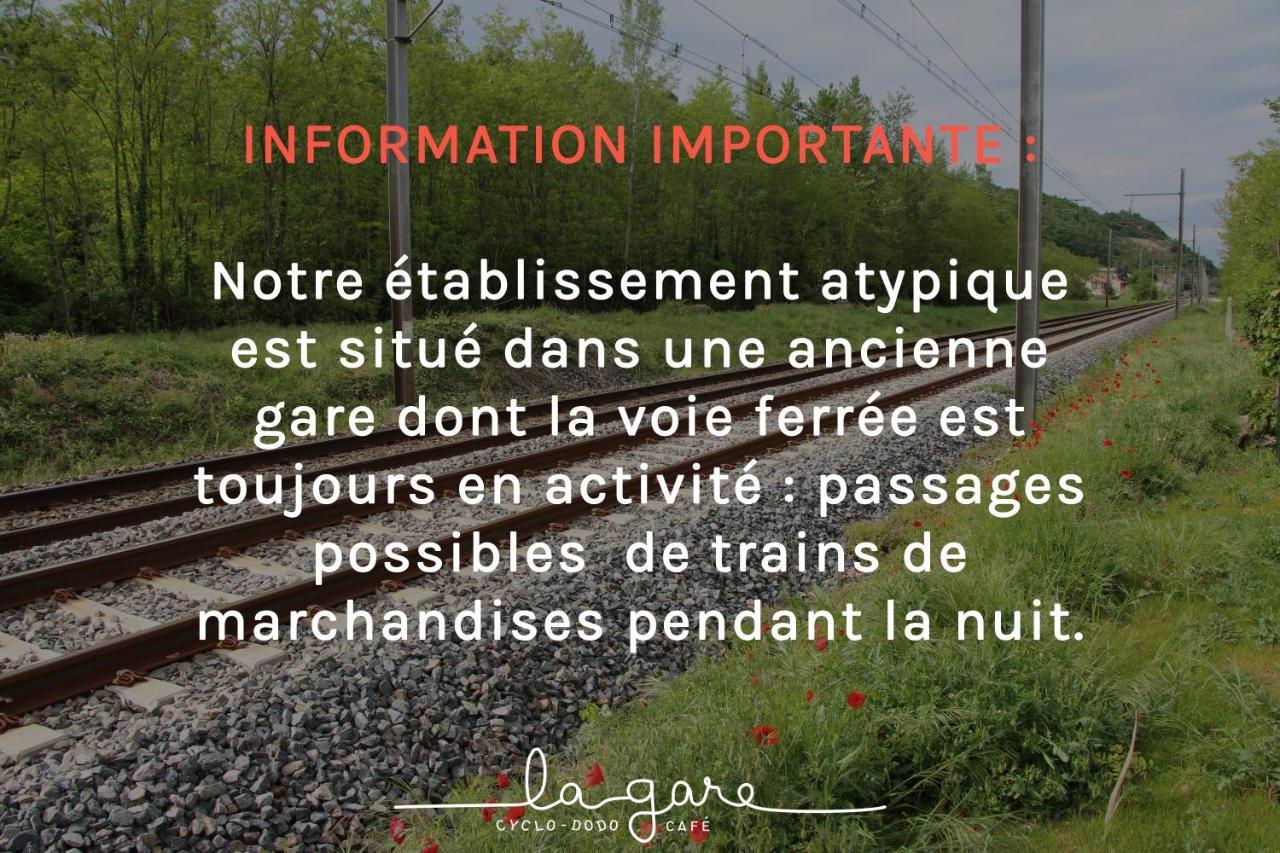 Hotel La Gare Soyons Zewnętrze zdjęcie